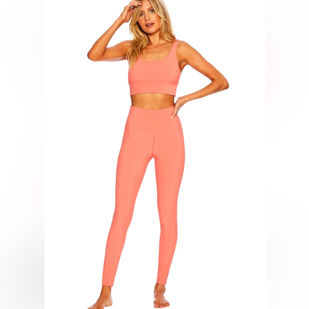 Beach Riot Ayla Coral Leggings